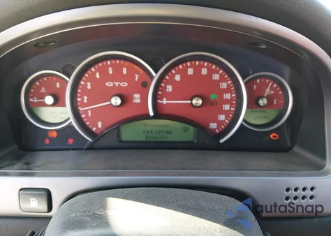 2004 Pontiac Gto z USA, uszkodzony, nr VIN 6G2VX12G54L303661